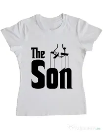 Tricou ADLER dama The Son Alb