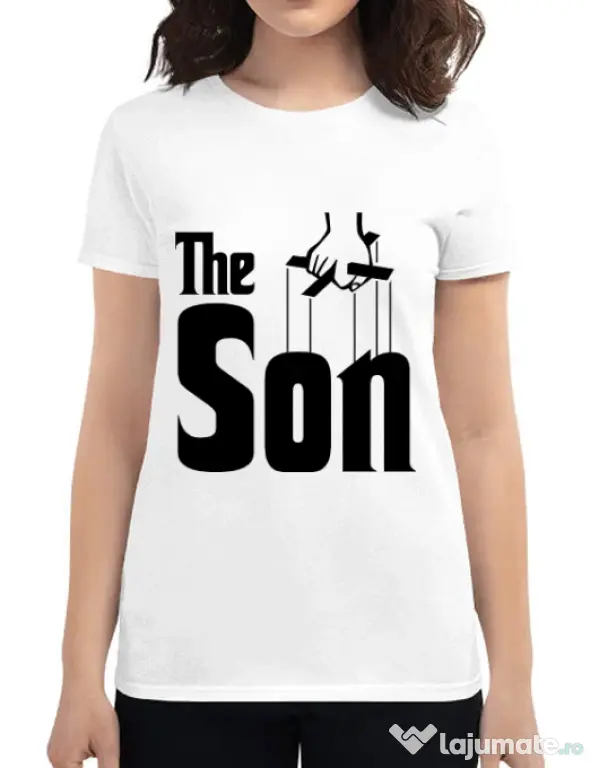 Tricou ADLER dama The Son Alb