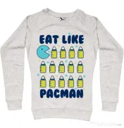 Bluza ADLER dama Eat Like Pacman Migdala melanj 