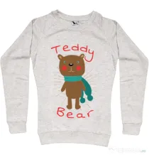 Bluza ADLER dama Teddy bear Migdala melanj