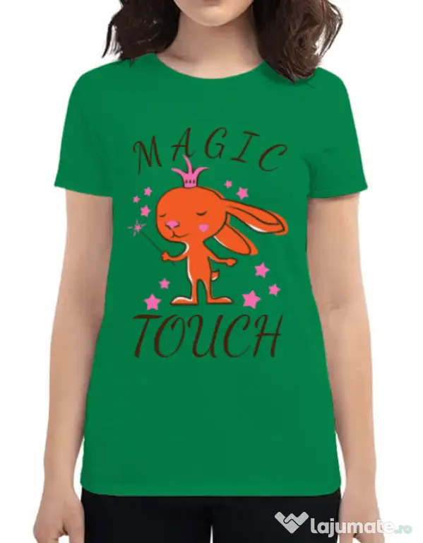 Tricou ADLER dama Magic touch Verde mediu