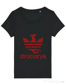 Tricou STANLEY STELLA dama Dracarys Negru