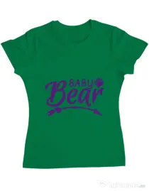Tricou ADLER dama Baby bear Verde mediu