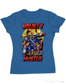 Tricou ADLER dama Bounty hunter Albastru azuriu