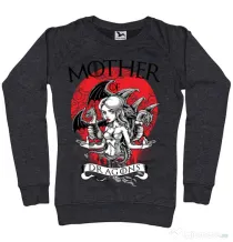 Bluza ADLER dama Mother of dragons Negru melanj