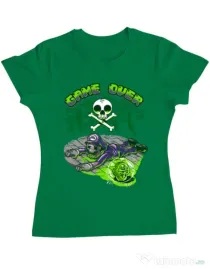 Tricou ADLER dama Poisonous mushroom Verde mediu