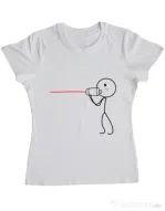 Tricou ADLER dama Cuvinte de dragoste 1 Alb