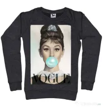 Bluza ADLER dama Audrey Negru melanj