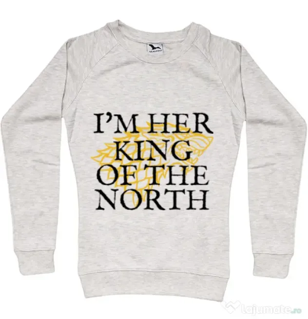 Bluza ADLER dama Her king of the north Migdala melanj