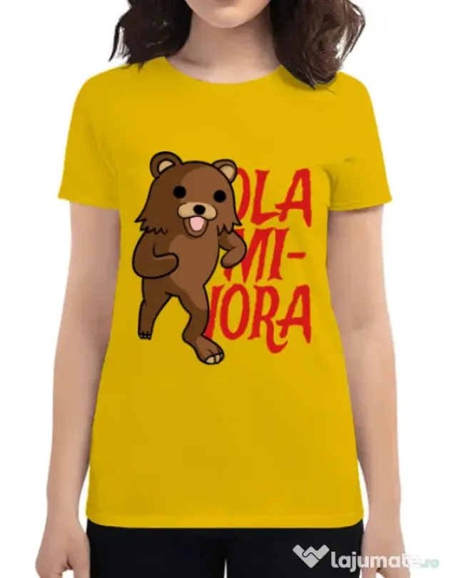 Tricou ADLER dama Ola minora Galben