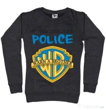 Bluza ADLER dama Warn a brother Negru melanj
