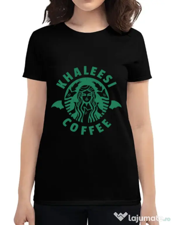 Tricou ADLER dama Khaleesi coffee Negru