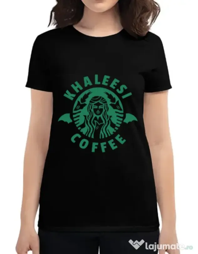 Tricou ADLER dama Khaleesi coffee Negru