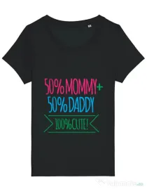 Tricou STANLEY STELLA dama 100 Cute Negru