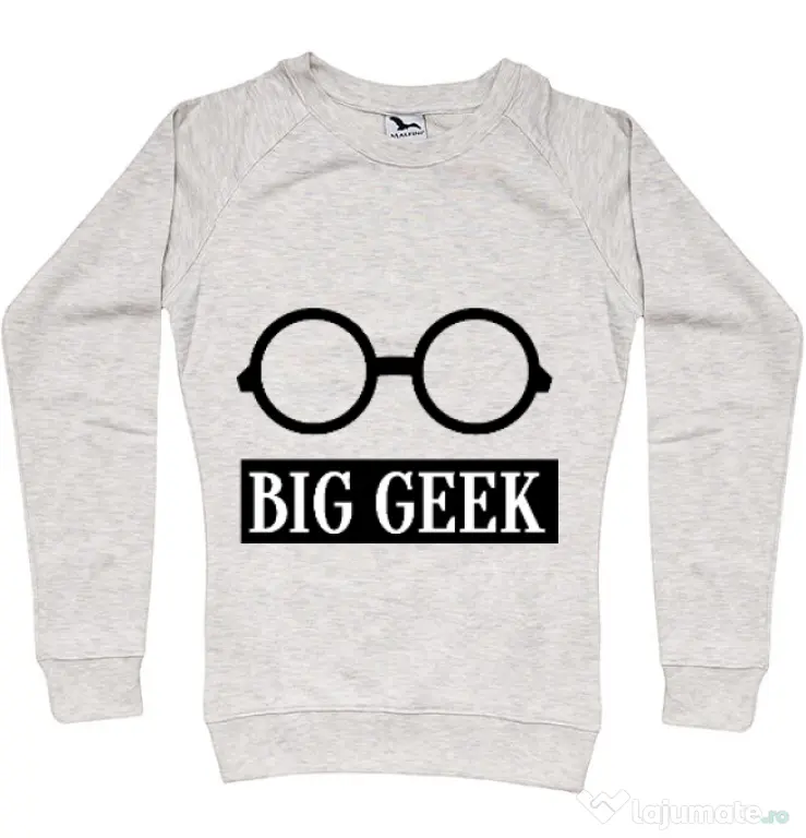 Bluza ADLER dama Big geek Migdala melanj