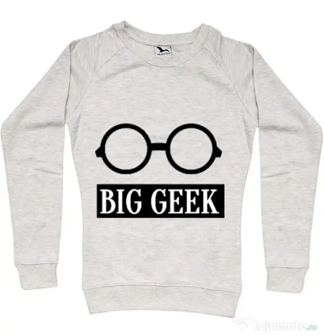 Bluza ADLER dama Big geek Migdala melanj