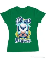 Tricou ADLER dama Call of the wild Verde mediu