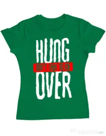 Tricou ADLER dama Don't talk to me Verde mediu