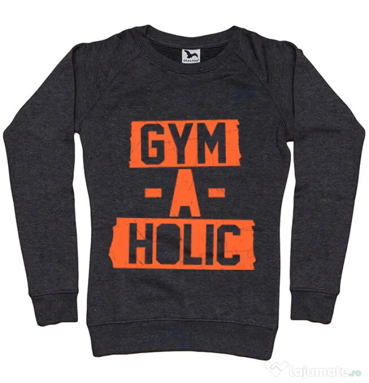 Bluza ADLER dama Gymaholic Negru melanj