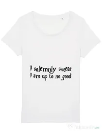 Tricou STANLEY STELLA dama I solemnly swear Alb
