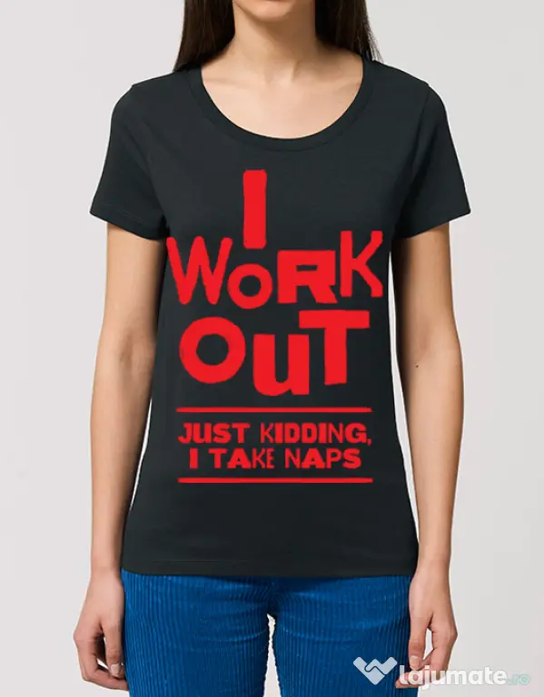 Tricou STANLEY STELLA dama I work out Negru