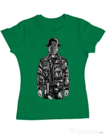 Tricou ADLER dama The son of grenade Verde mediu