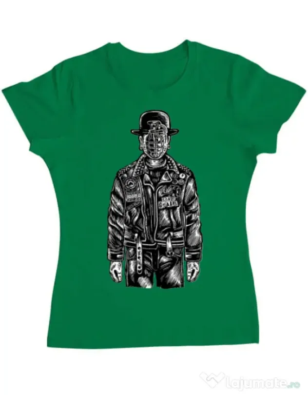Tricou ADLER dama The son of grenade Verde mediu