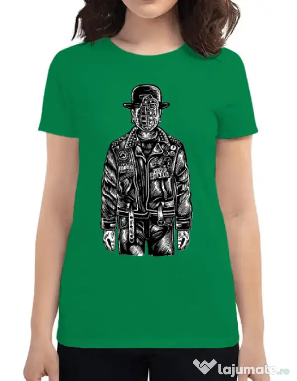 Tricou ADLER dama The son of grenade Verde mediu