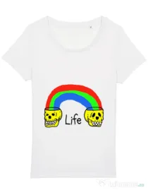 Tricou STANLEY STELLA dama Life Alb