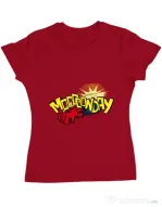 Tricou ADLER dama Mooonday Rosu