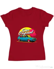 Tricou ADLER dama Das original Rosu