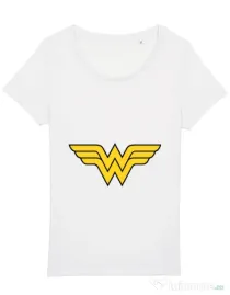 Tricou STANLEY STELLA dama Wonder woman Alb