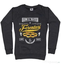 Bluza ADLER dama Ferentari Negru melanj