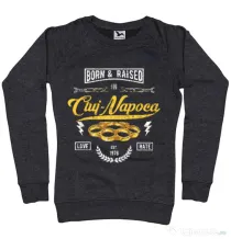 Bluza ADLER dama Cluj Napoca Negru melanj