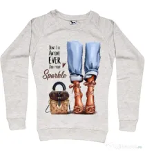 Bluza ADLER dama Sparkle all day Migdala melanj