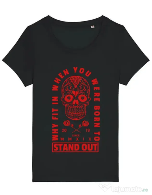 Tricou STANLEY STELLA dama Born to stand out Negru