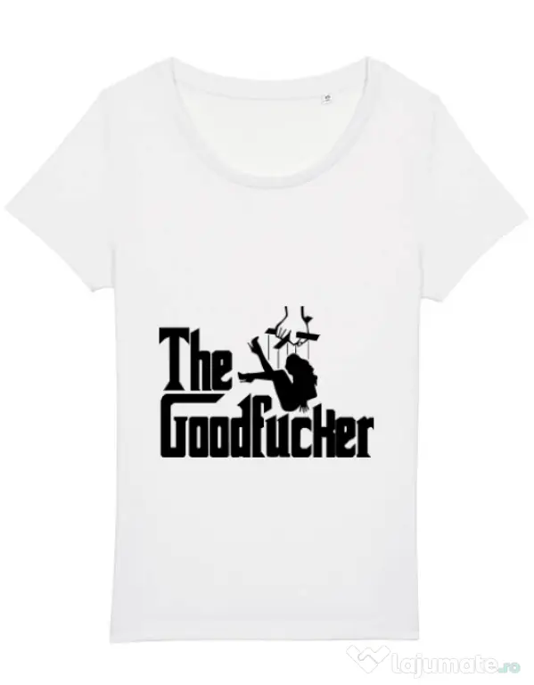 Tricou STANLEY STELLA dama The goodfucker Alb