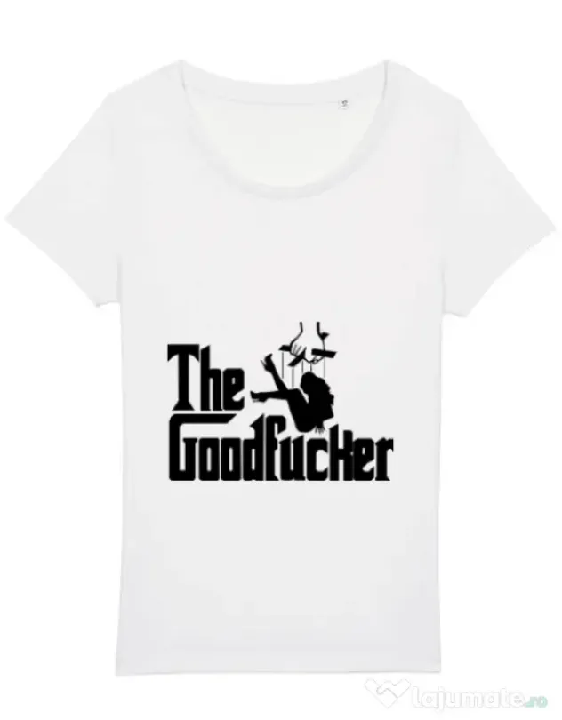 Tricou STANLEY STELLA dama The goodfucker Alb