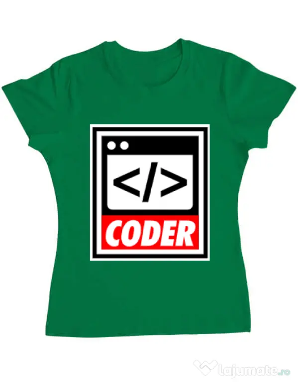 Tricou ADLER dama Coder Verde mediu