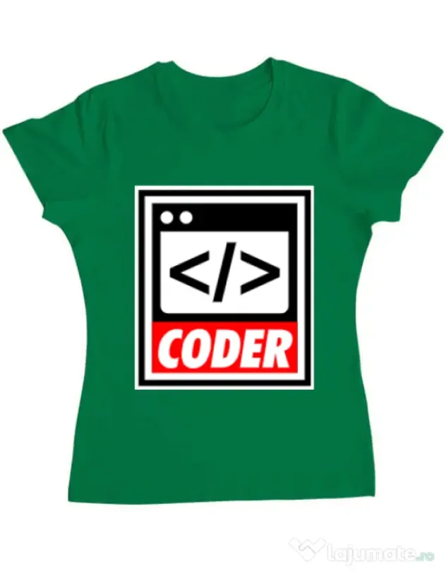 Tricou ADLER dama Coder Verde mediu