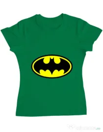 Tricou ADLER dama Batman Verde mediu