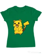 Tricou ADLER dama Pika Pika Verde mediu