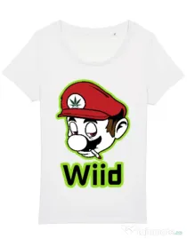 Tricou STANLEY STELLA dama Wiid Alb