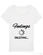 Tricou STANLEY STELLA dama Deleting feelings Alb