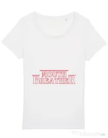 Tricou STANLEY STELLA dama Mouth breather Alb