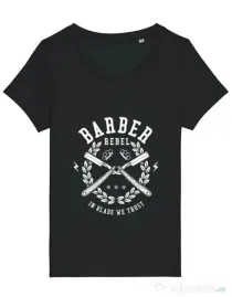 Tricou STANLEY STELLA dama Barber Rebel Negru