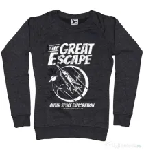 Bluza ADLER dama The Great Escape Negru melanj