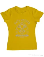 Tricou ADLER dama Gate Keeper Galben
