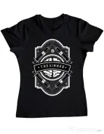 Tricou ADLER dama The Sinner Negru