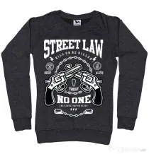 Bluza ADLER dama Street Law Negru melanj